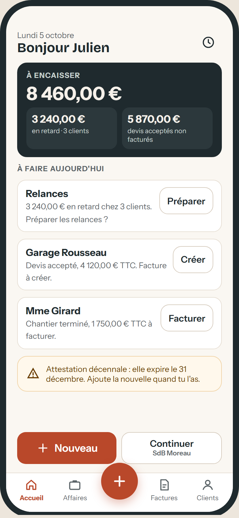 Chantier Vocal : Le devis et la facture que l’artisan dicte depuis son camion.